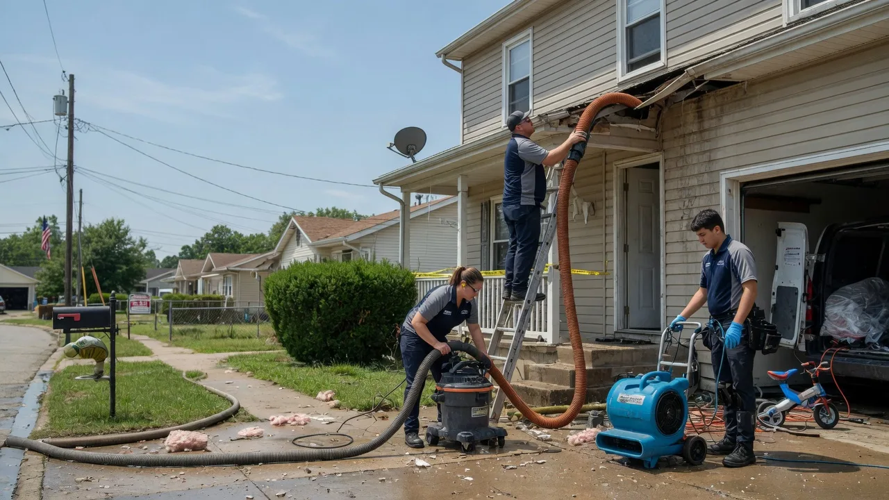 Water Damage Restoration in Strasburg, IL near me